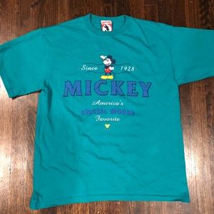 Vintage Walt Disney Mickey Mouse Tee Large